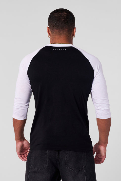 8072 - Superman 3/4 Raglan Shirts