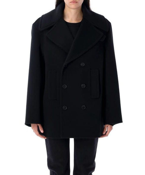 Women's Double Breasted Wool Peacoat
