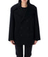 Women's Double Breasted Wool Peacoat