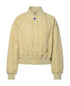 Women's Quilted Nylon Bomber Jacket