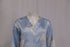 Women's Oscar de la Renta Floral Caftan Dress in Light Blue Polyester