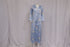 Women's Oscar de la Renta Floral Caftan Dress in Light Blue Polyester