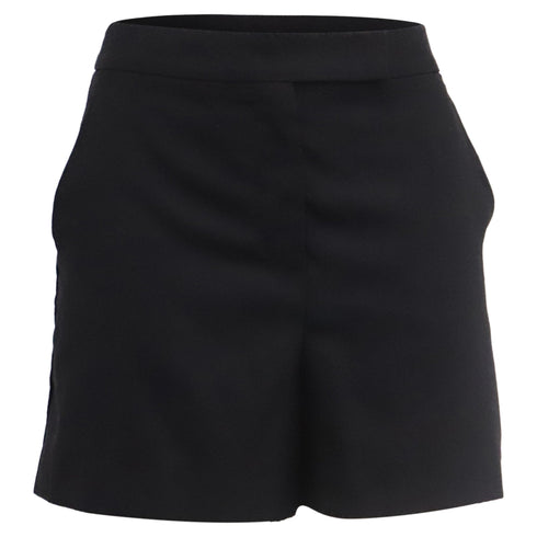 Women's Max Mara Mini Shorts in Black Wool