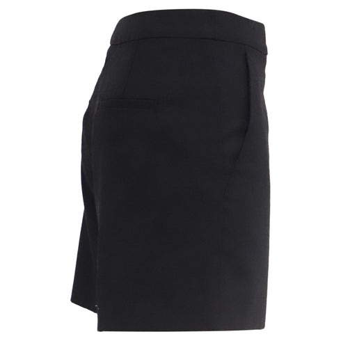 Women's Max Mara Mini Shorts in Black Wool