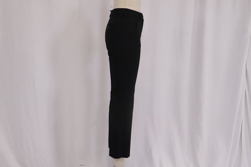 Women's Max Mara Weeken Cropped Trousers in Black Polyester