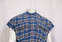 Men's Fear of God Checkered Flannel Vest in Blue Cotton