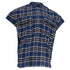 Men's Fear of God Checkered Flannel Vest in Blue Cotton
