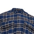 Men's Fear of God Checkered Flannel Vest in Blue Cotton