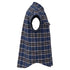 Men's Fear of God Checkered Flannel Vest in Blue Cotton