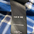Men's Fear of God Checkered Flannel Vest in Blue Cotton