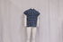 Men's Fear of God Checkered Flannel Vest in Blue Cotton