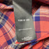 Men's Fear Of God Checkered Flannel Vest in Red Cotton