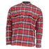 Men's Fear Of God Plaid Flannel in Red Cotton