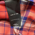 Men's Fear Of God Plaid Flannel in Red Cotton