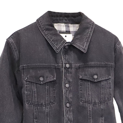 Men's Saint Laurent Denim Jacket in Grey Cotton