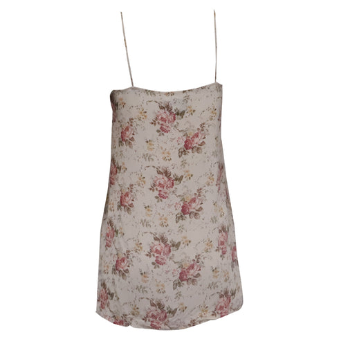 Women's Reformation Floral-Print Mini Dress in Multicolor Viscose