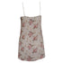 Women's Reformation Floral-Print Mini Dress in Multicolor Viscose