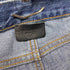 Men's Saint Laurent Mid Rise Jeans in Blue Cotton