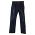 Men's Celine Straight Leg Denim Jeans in Navy Blue Cotton