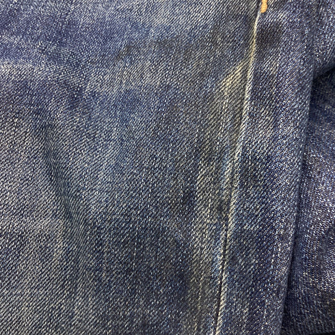 Men's Celine Straight Leg Denim Jeans in Navy Blue Cotton