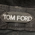 Men's Tom Ford Tapered Denim Jeans in Black Cotton