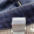 Men's Brunello Cucinelli Tattered Denim Jeans in Navy Blue Cotton