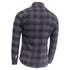 Men's Tom Ford Plaid Flannel in Grey Cotton