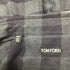 Men's Tom Ford Plaid Flannel in Grey Cotton