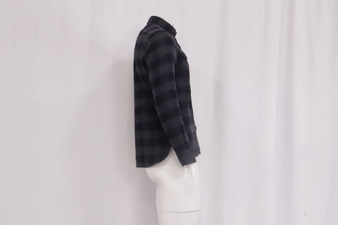 Men's Tom Ford Plaid Flannel in Grey Cotton