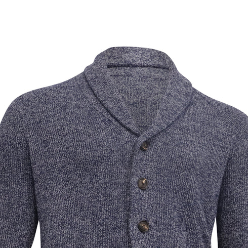 Men's Brunello Cucinelli V-Neck Sweatshirt in Grey Cashmere