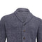 Men's Brunello Cucinelli V-Neck Sweatshirt in Grey Cashmere