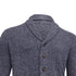 Men's Brunello Cucinelli V-Neck Sweatshirt in Grey Cashmere