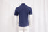 Men's Brunello Cucinelli Short Sleeve Polo Shirt in Navy Blue Cotton