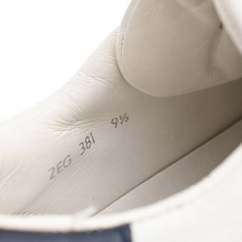 Men's Prada Low Top Sneakers in White Leather