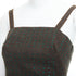 Women's Miu Miu 1998 Runway Green Wool Crystal Bustier Top