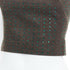 Women's Miu Miu 1998 Runway Green Wool Crystal Bustier Top