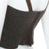 Women's Miu Miu 1998 Runway Green Wool Crystal Bustier Top