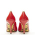 Women's Versace Red Patent Medusa Pump