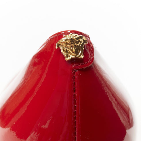 Women's Versace Red Patent Medusa Pump