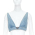 Women's Prada Blue Denim Bra Top