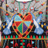 Women's Red Valentino Black Bird Embroidered Top