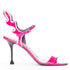 Women's Prada 2018 Flame Pink Patent Sandal