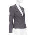 Women's Gucci 2004 Runway Grey Silk Wool Blazer