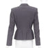 Women's Gucci 2004 Runway Grey Silk Wool Blazer