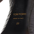 Women's Tom Ford 2012 Runway Black Lizard Platform Sandals