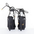 Women's Tom Ford 2012 Runway Black Lizard Platform Sandals