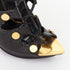 Women's Tom Ford 2012 Runway Black Lizard Platform Sandals