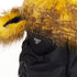 Women's Prada 2021 Runway Yellow Fur Off Shoulder Bomber