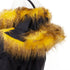 Women's Prada 2021 Runway Yellow Fur Off Shoulder Bomber