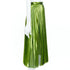 Women's Gucci 2016 Runway Green Metallic Pleated Skirt